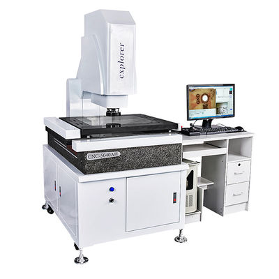 220V CNC Optik Profil Projektörü, 2.5um Optik Görüş Ölçüm Makinesi