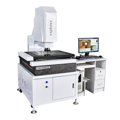 220V CNC Optik Profil Projektörü, 2.5um Optik Görüş Ölçüm Makinesi