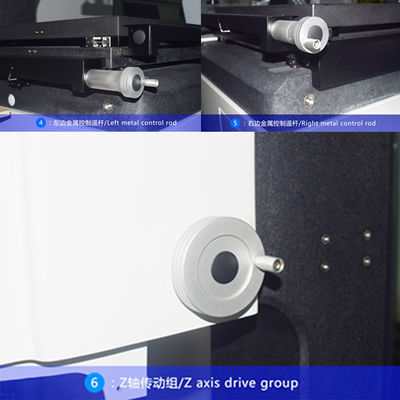 Otomotiv Koordinat Ölçüm Makinesi, 2D Yüksek Hassasiyetli CMM Ölçüm Cihazı