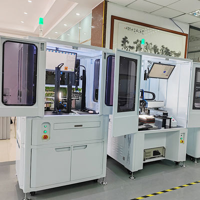 Yüksek Hassasiyetli Otomatik Optik Muayene Makinesi Paslanmaz Çelik Malzeme 220V